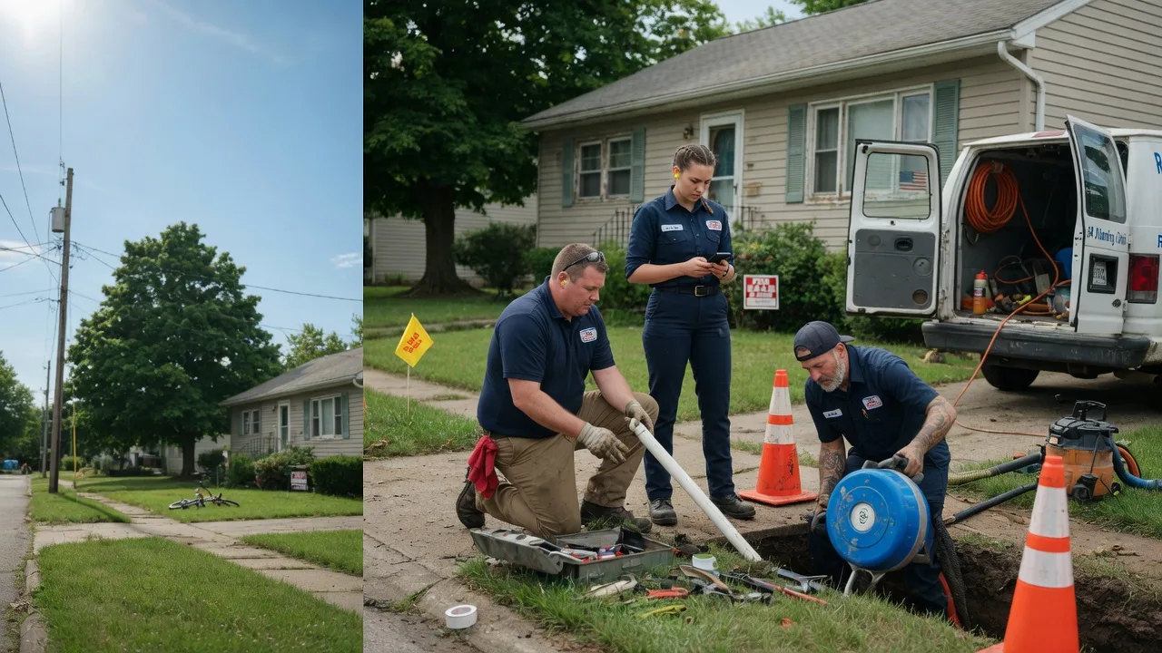 Sewer Line Repair in Newtown Square, PA near me